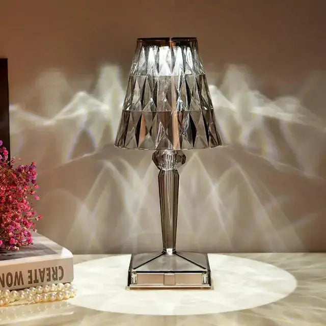 Diamond Table Lamp: USB Touch Sensor LED Night Light GLR SHOPPING
