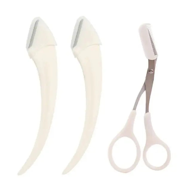Eyebrow Trimming Scissors With Comb GLR SHOPPING