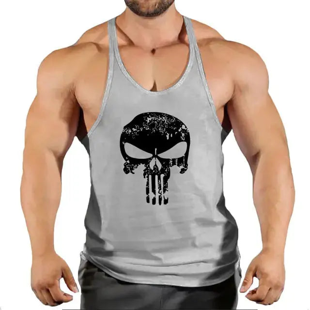 Bodybuilding Suspenders Shirt for Men - GLR SHOPPING