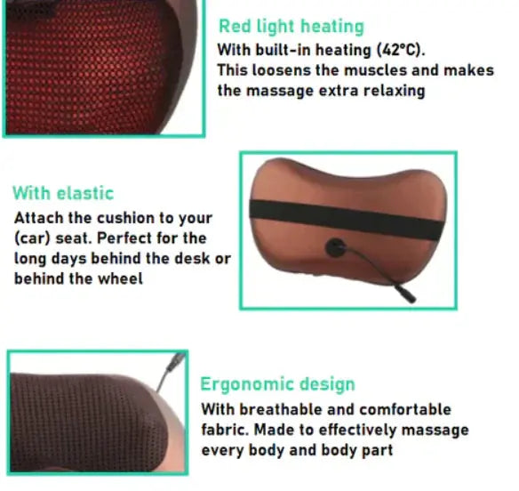 Electric Massager Pillow GLR SHOPPING