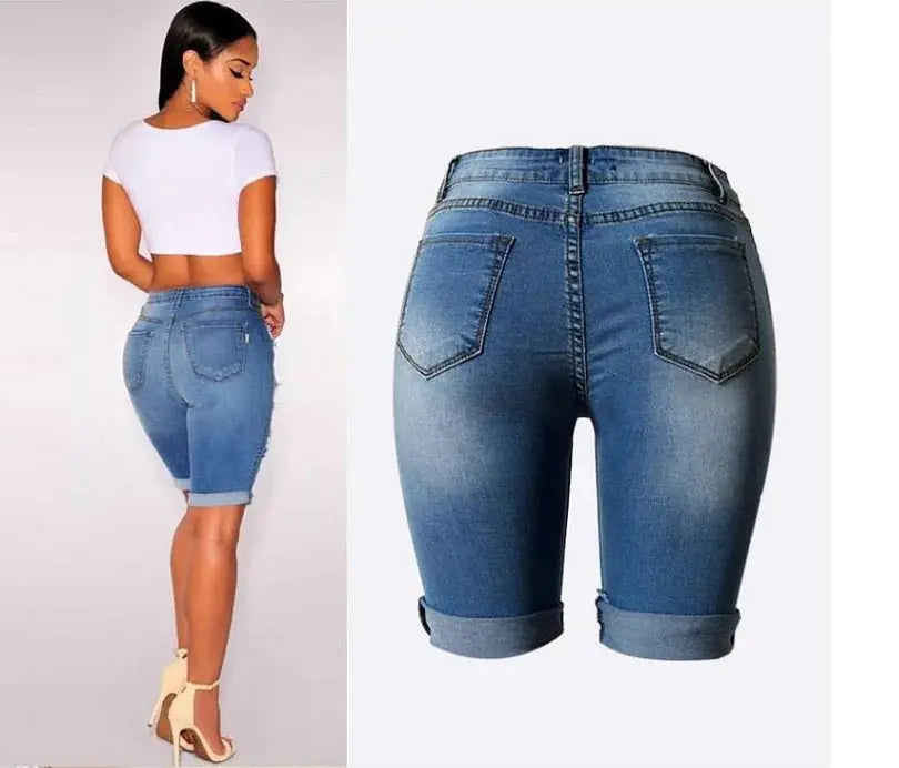 Bermuda Ripped Shorts GLR SHOPPING