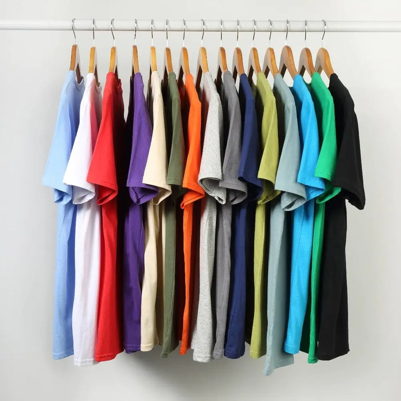 Plain Colored Short Sleeve Tees