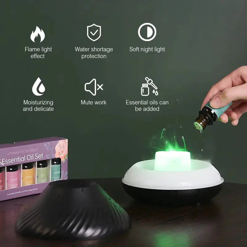 Volcano Humidifier Essential Oil Diffuser GLR SHOPPING