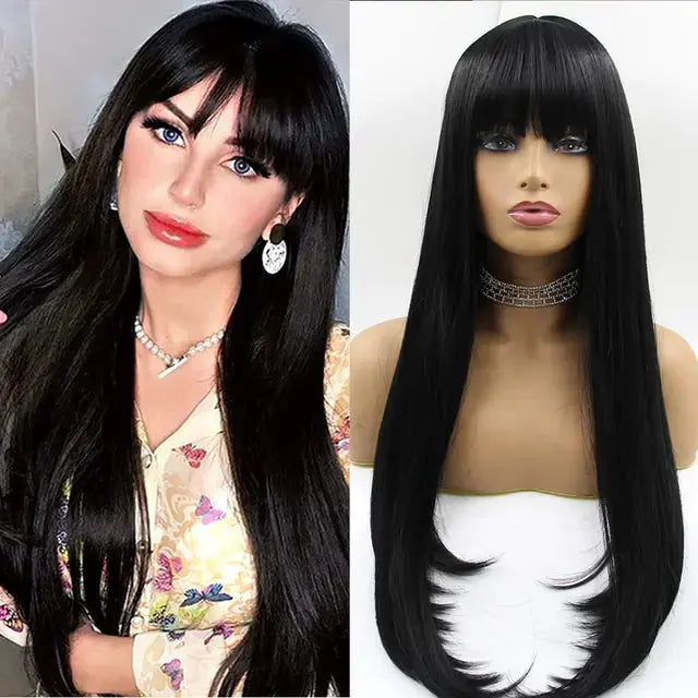 Long Natural Hair Wigs GLR SHOPPING