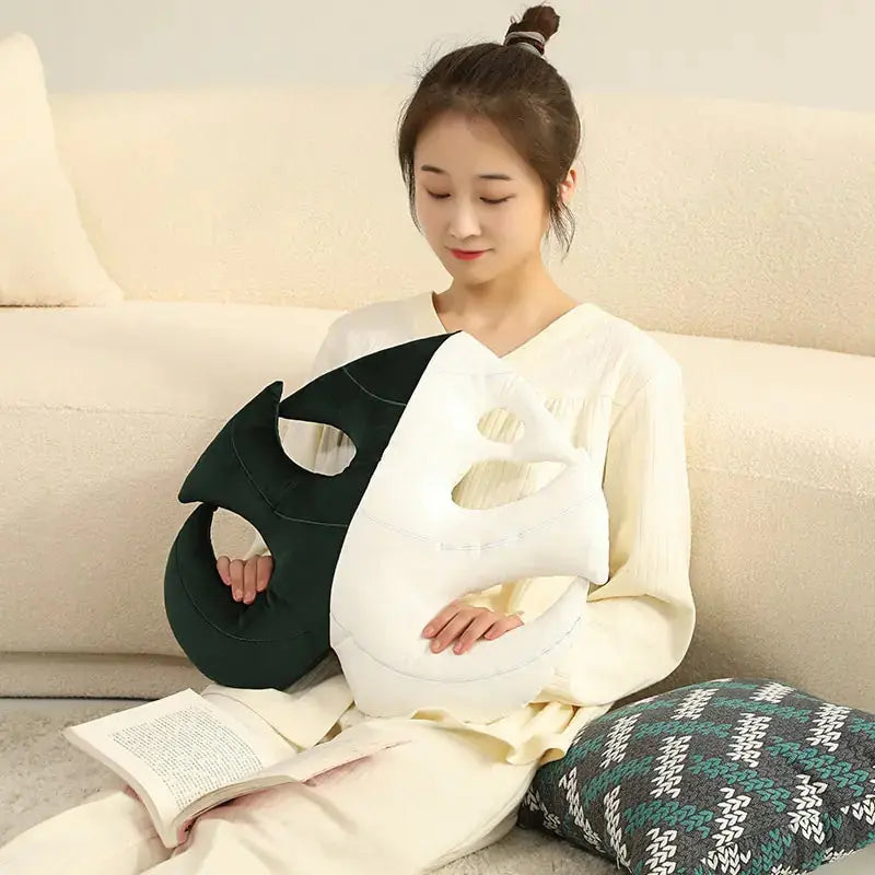 Green Leaf Plush Pillows GLR SHOPPING