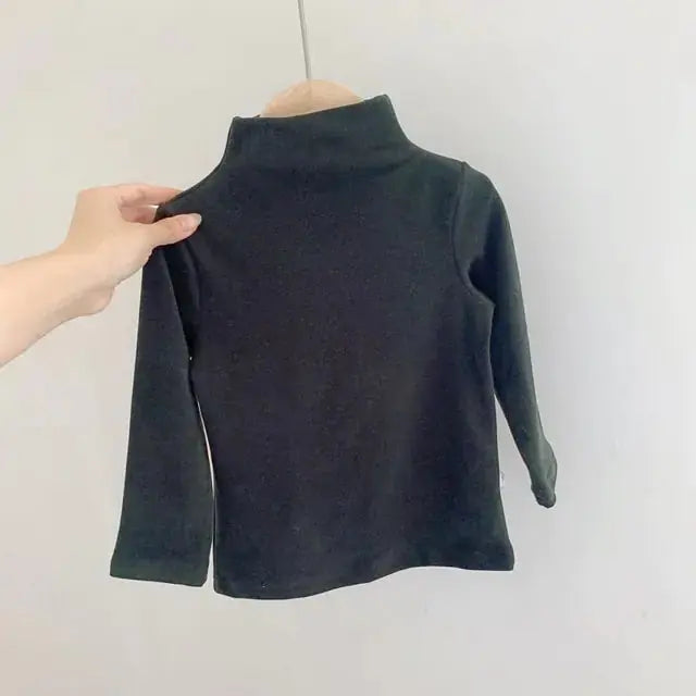 Boys Girls T-shirts Kids Tops Turtleneck GLR SHOPPING