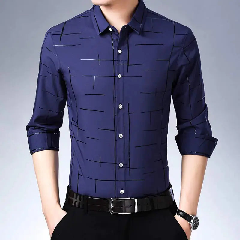 Manga Longa Masculina Fashion GLR SHOPPING