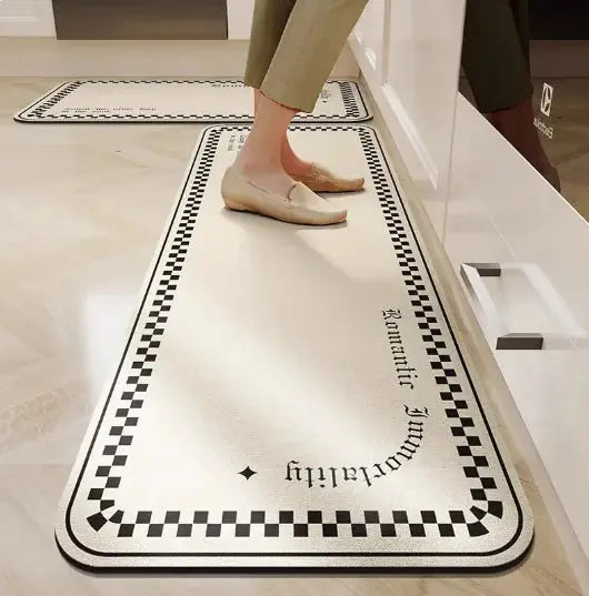 Absorbent Non-Slip Kitchen Mat GLR SHOPPING