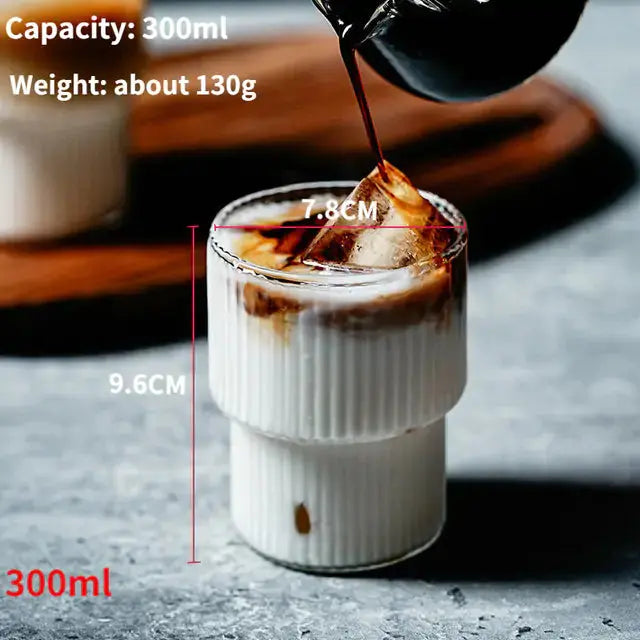 Heat-Resistant Latte Glass GLR SHOPPING