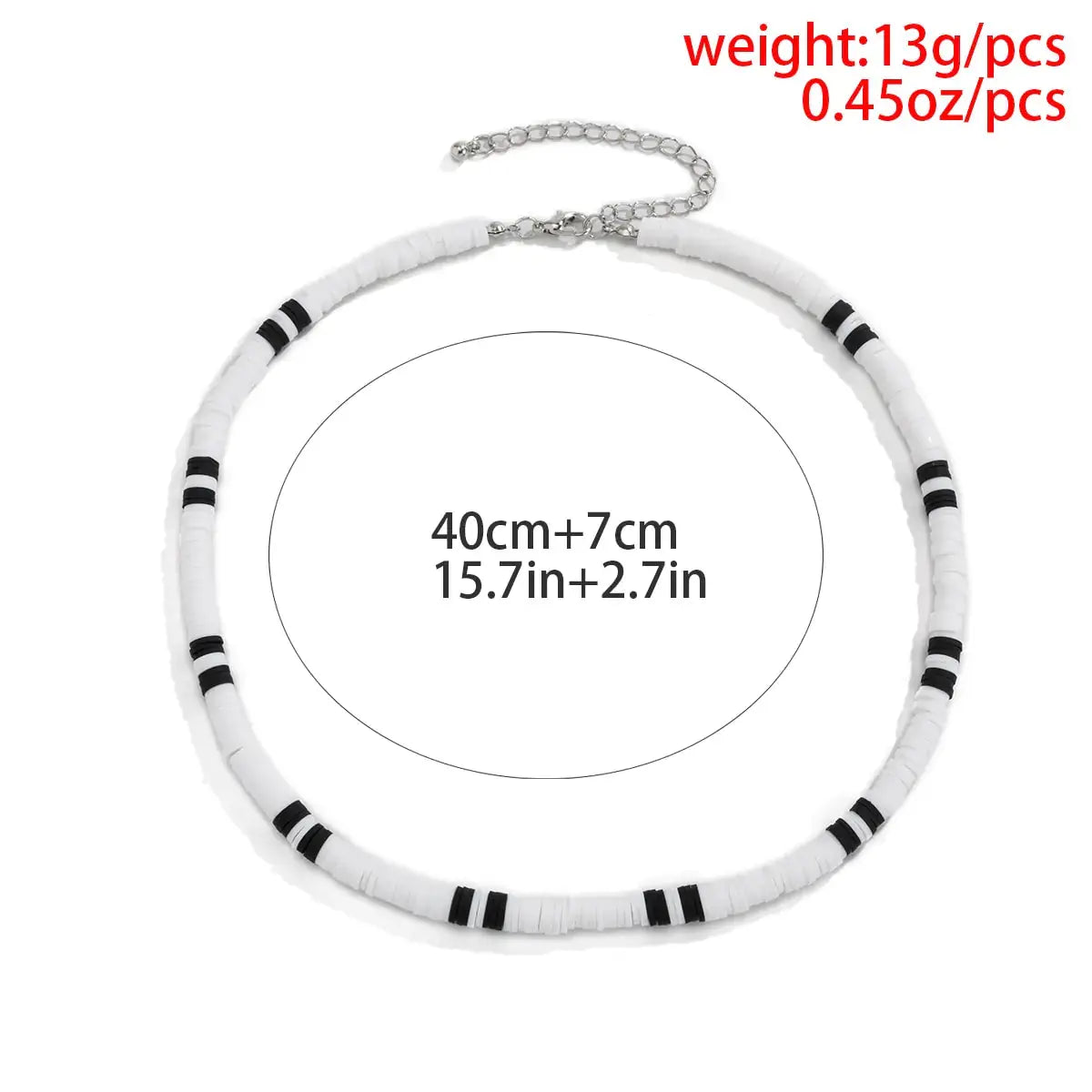 Soft Clay Beads Choker Necklaces GLR SHOPPING