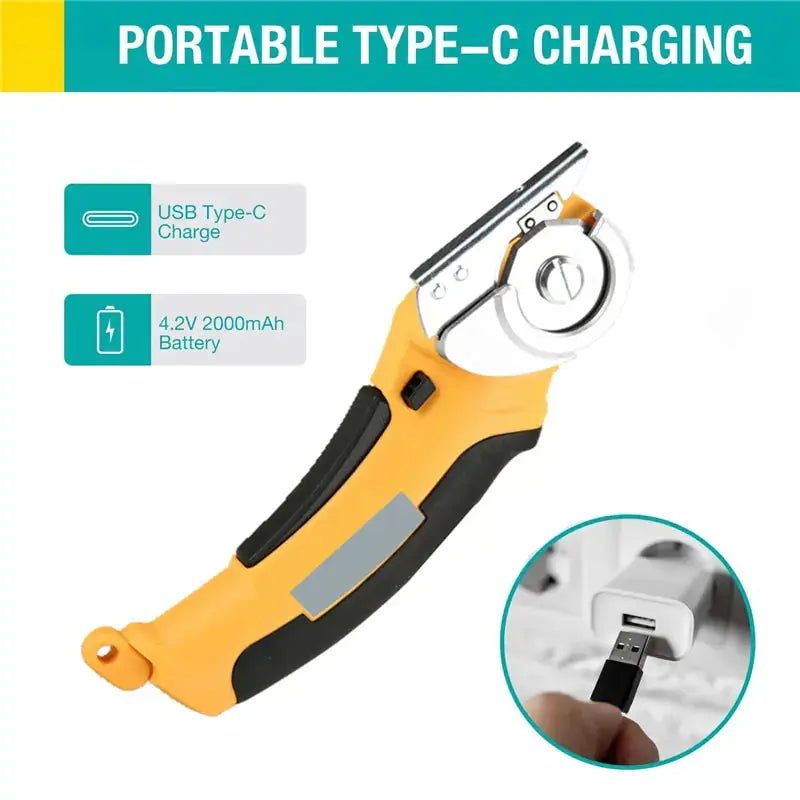 Rechargeable Cordless Electric Scissors GLR SHOPPING