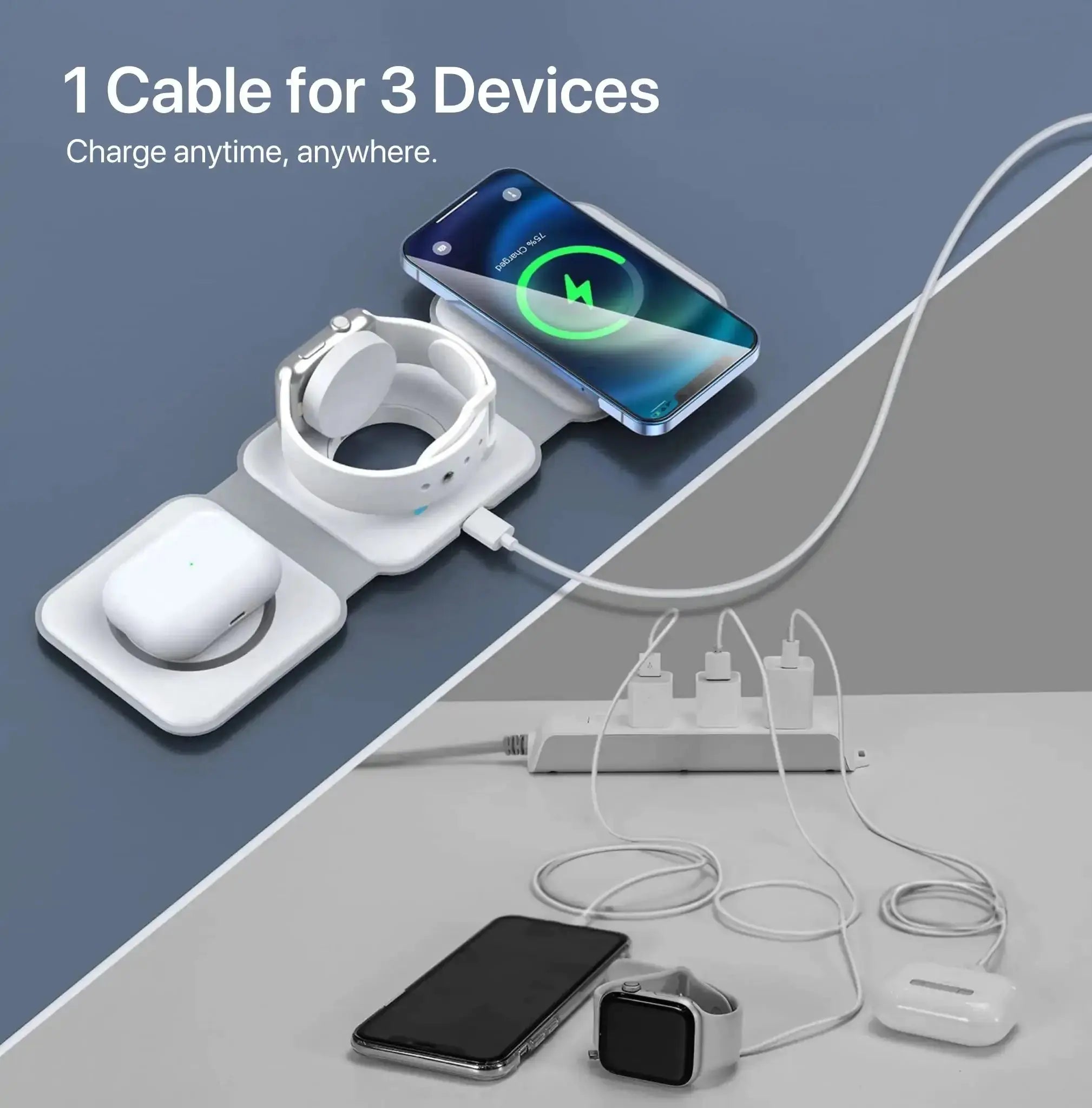 Tri Plug Charger GLR SHOPPING