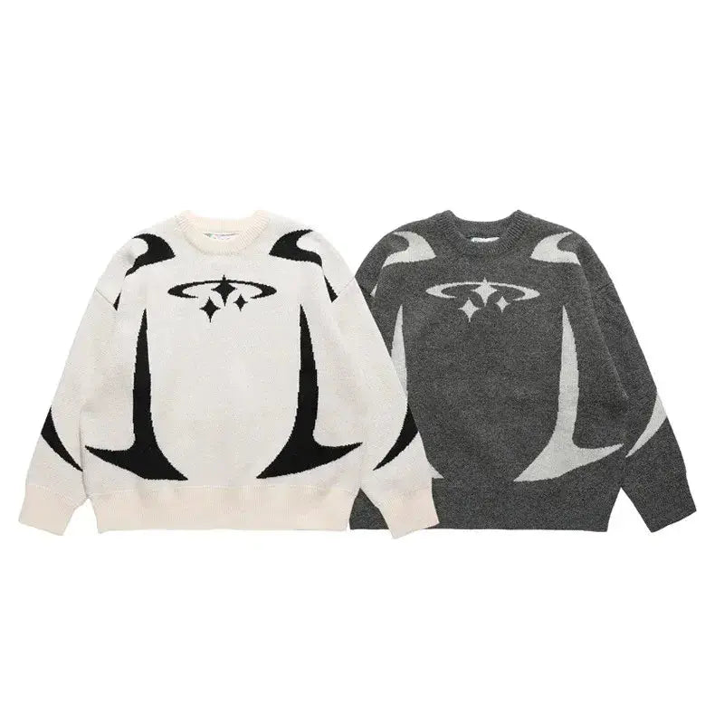 Men's Oversized Pullover Sweater GLR SHOPPING