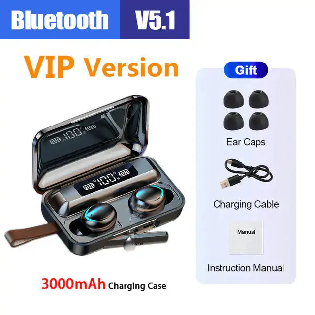 Bluetooth 5.1 Wireless Headphones GLR SHOPPING
