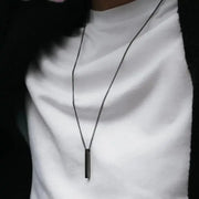 Rectangle Pendant Necklace GLR SHOPPING