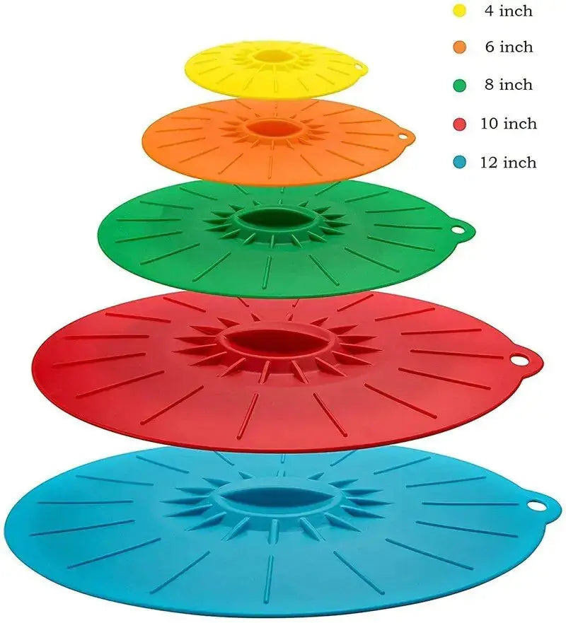 Silicone Suction Lid Cover Set GLR SHOPPING
