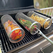 Cylinder Grill Basket GLR SHOPPING