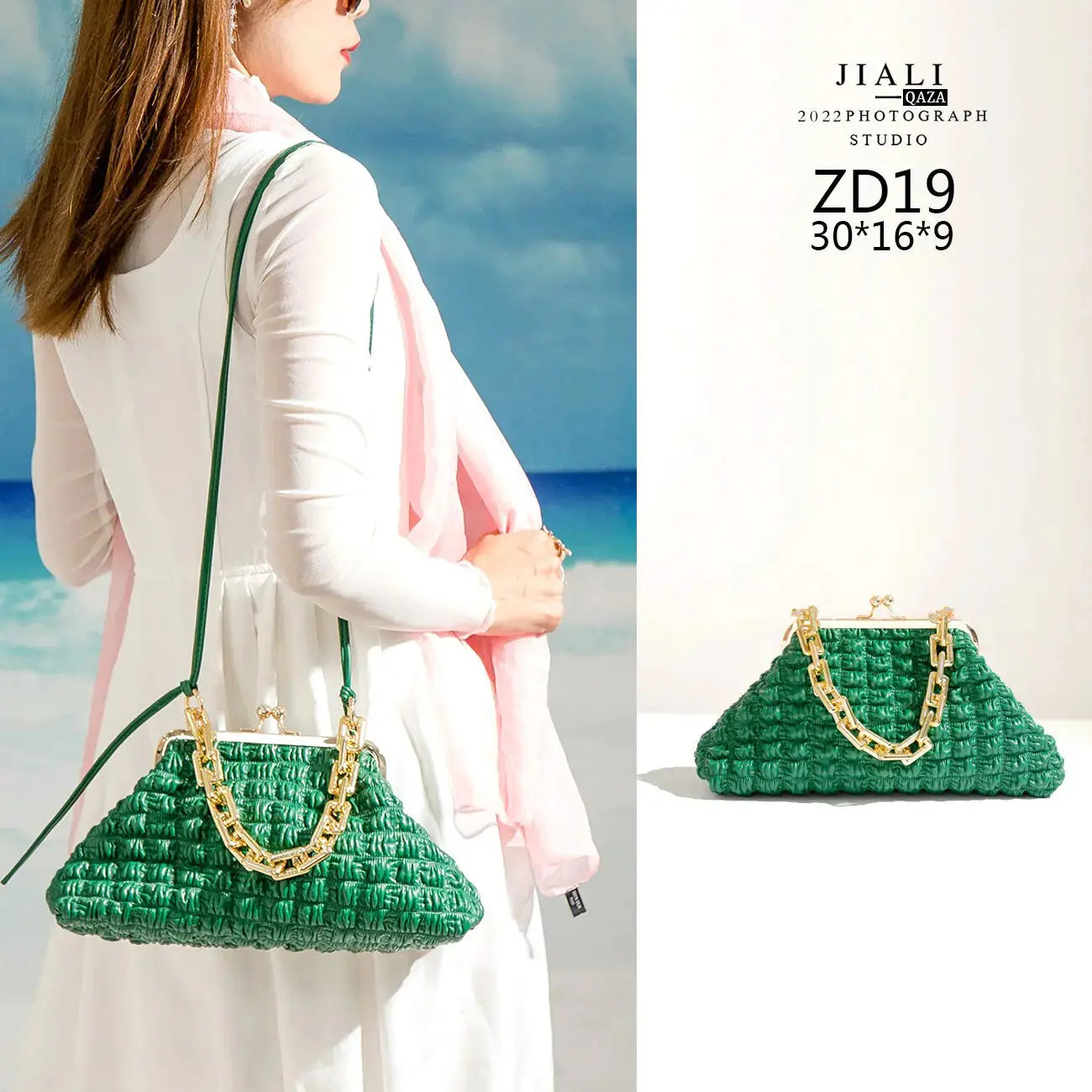 Ladies Pleated Handbags GLR SHOPPING