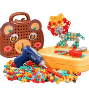 Children Electric Drill Toolbox Driller Games GLR SHOPPING