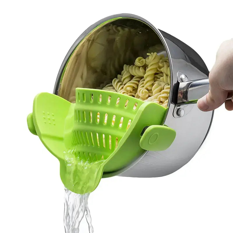 Universal Silicone Clip-On Pot Strainer GLR SHOPPING