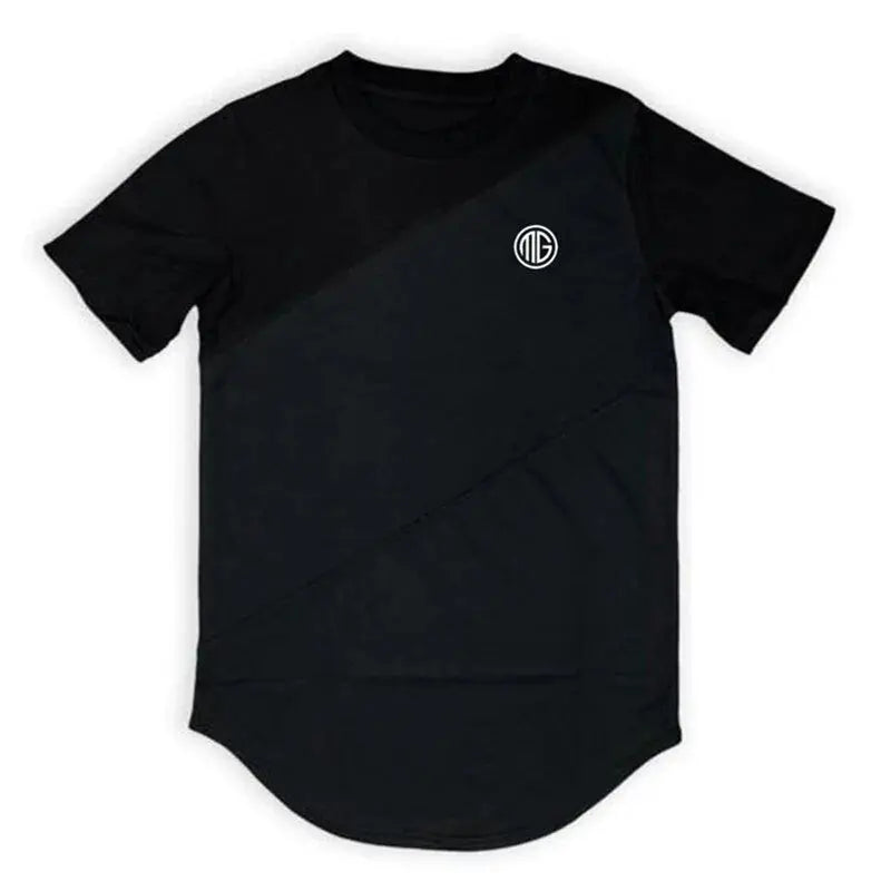 Men's Muscle Bodybuilding Fitness T-Shirt - Cotton Singlet, Plus Size, Short Sleeve GLR SHOPPING