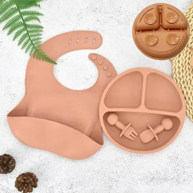 Baby Silicone Plate Set GLR SHOPPING