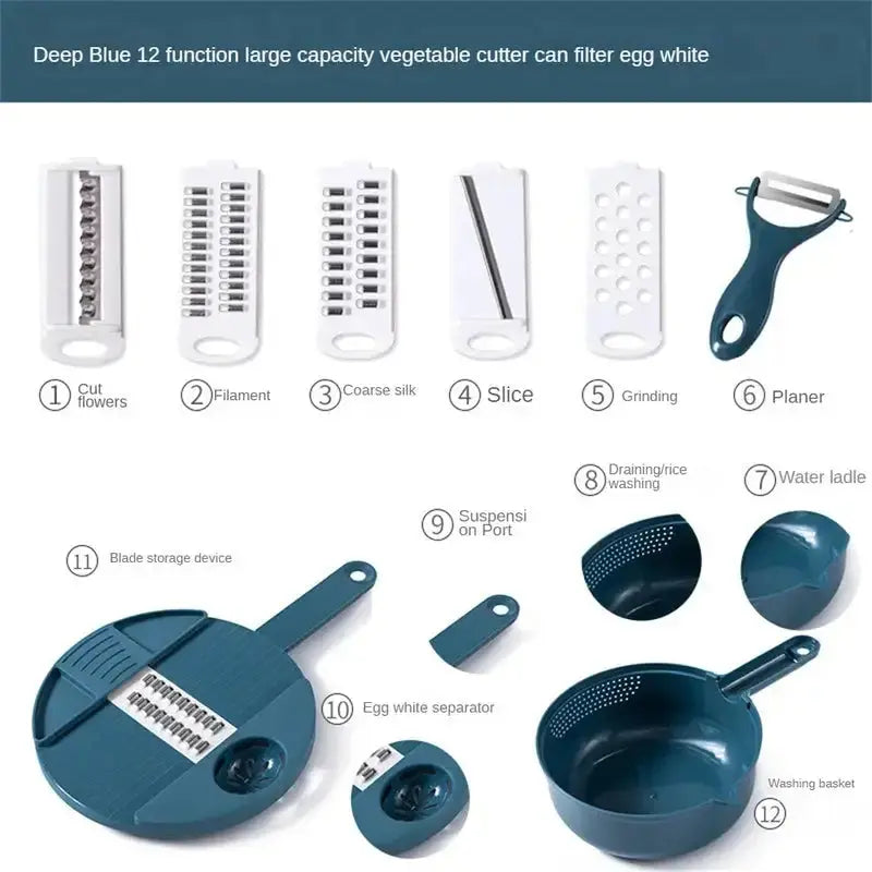 Multifunctional Vegetable Cutter Slicer GLR SHOPPING