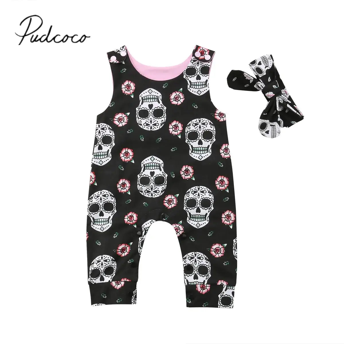 Baby Skull Romper Set GLR SHOPPING