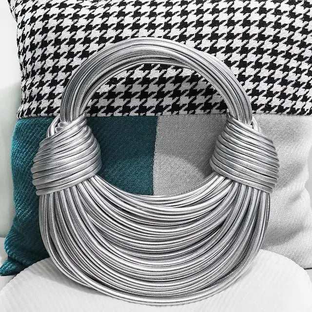 Fashionable Handwoven Handheld Bag GLR SHOPPING