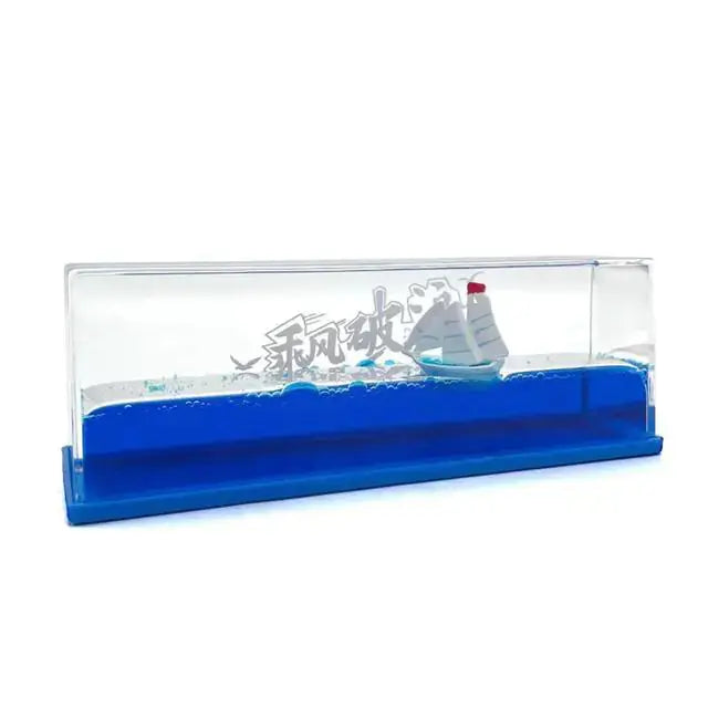 Ship Fluid Drift Bottle Home Decoration GLR SHOPPING