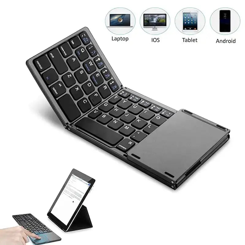 Bluetooth Keyboard With Touchpad GLR SHOPPING