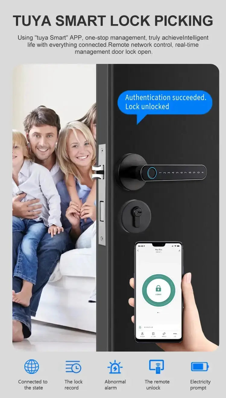 Fingerprint Door Lock GLR SHOPPING