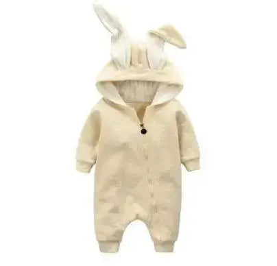 Rabbit Ear Hooded Baby Rompers GLR SHOPPING