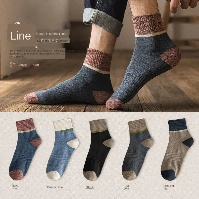Harajuku Winter Terry Cotton Socks GLR SHOPPING