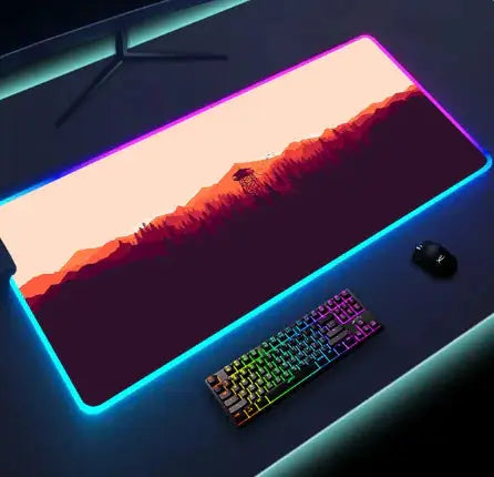 Luminous LED Lighting Mouse Pad GLR SHOPPING