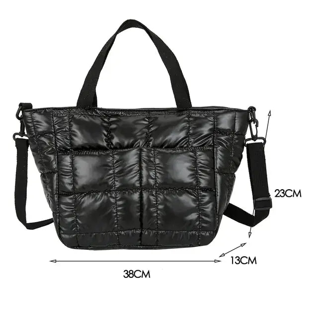Fashion Large Tote Padded Handbags - GLR SHOPPING