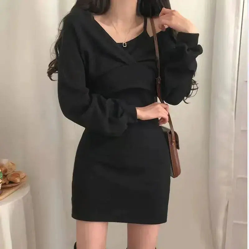 French Elegant Suit Suspender Dress GLR SHOPPING