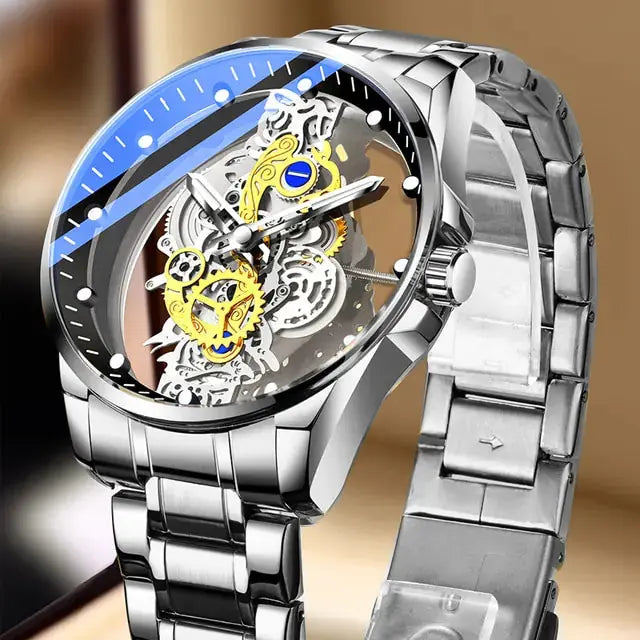 Skeleton Vintage Men's Watch - GLR SHOPPING