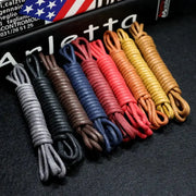 Cotton Waxed Round Shoelaces Set GLR SHOPPING