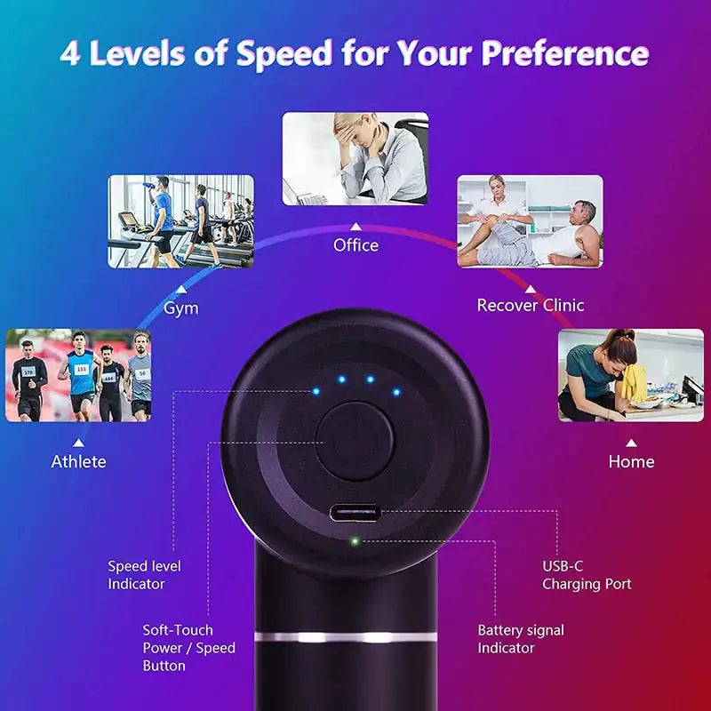 Handheld Electric Body Massager GLR SHOPPING