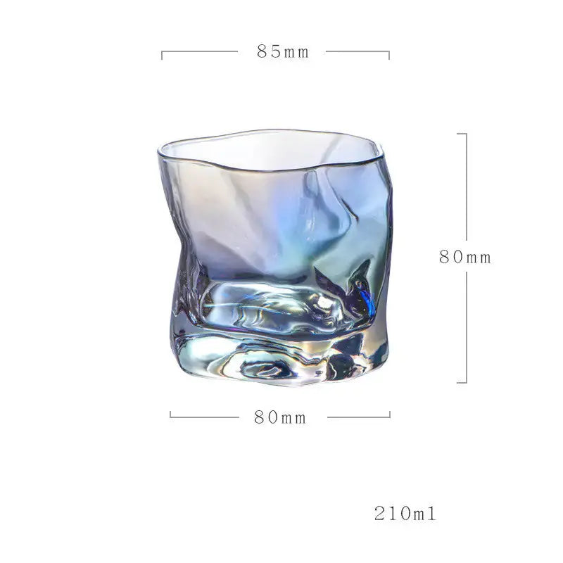 Unique Irregular-Shaped Whiskey Glass GLR SHOPPING