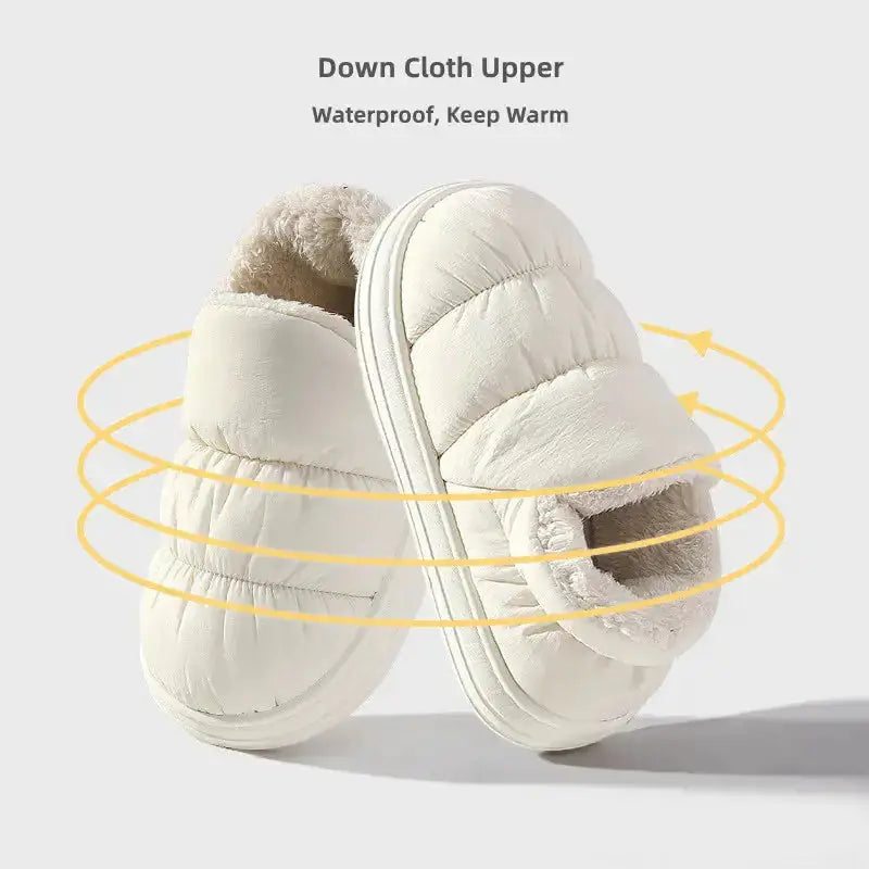 Thick Plush Unisex Flats GLR SHOPPING