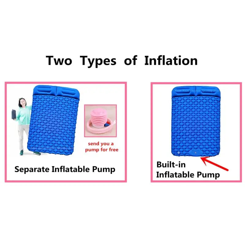 Inflatable Camping Mats GLR SHOPPING