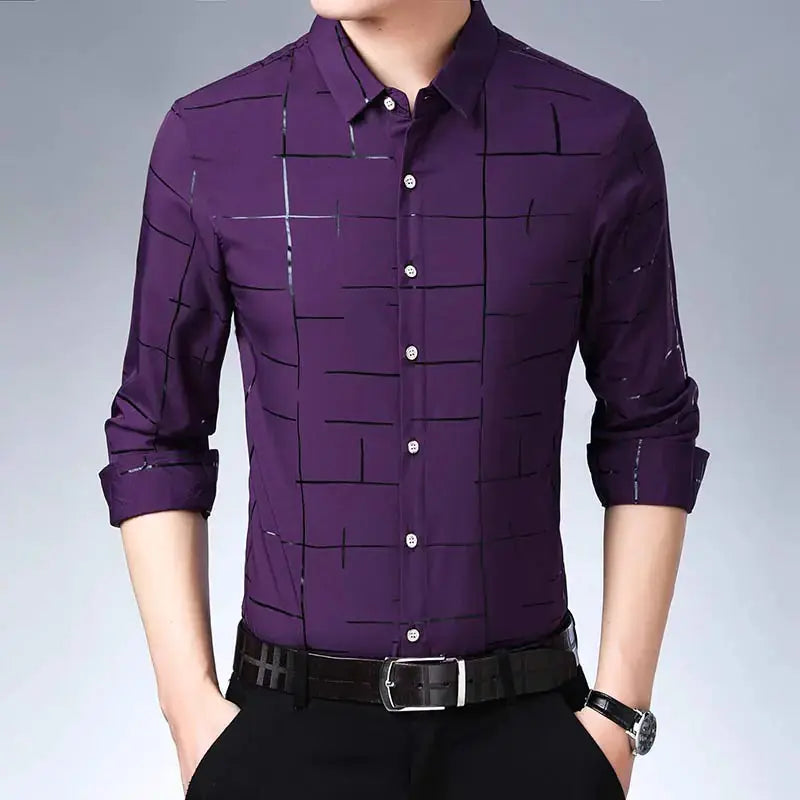 Manga Longa Masculina Fashion GLR SHOPPING