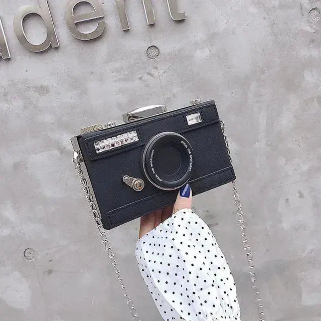 Camera Shape Fashion Shoulder Bag - GLR SHOPPING