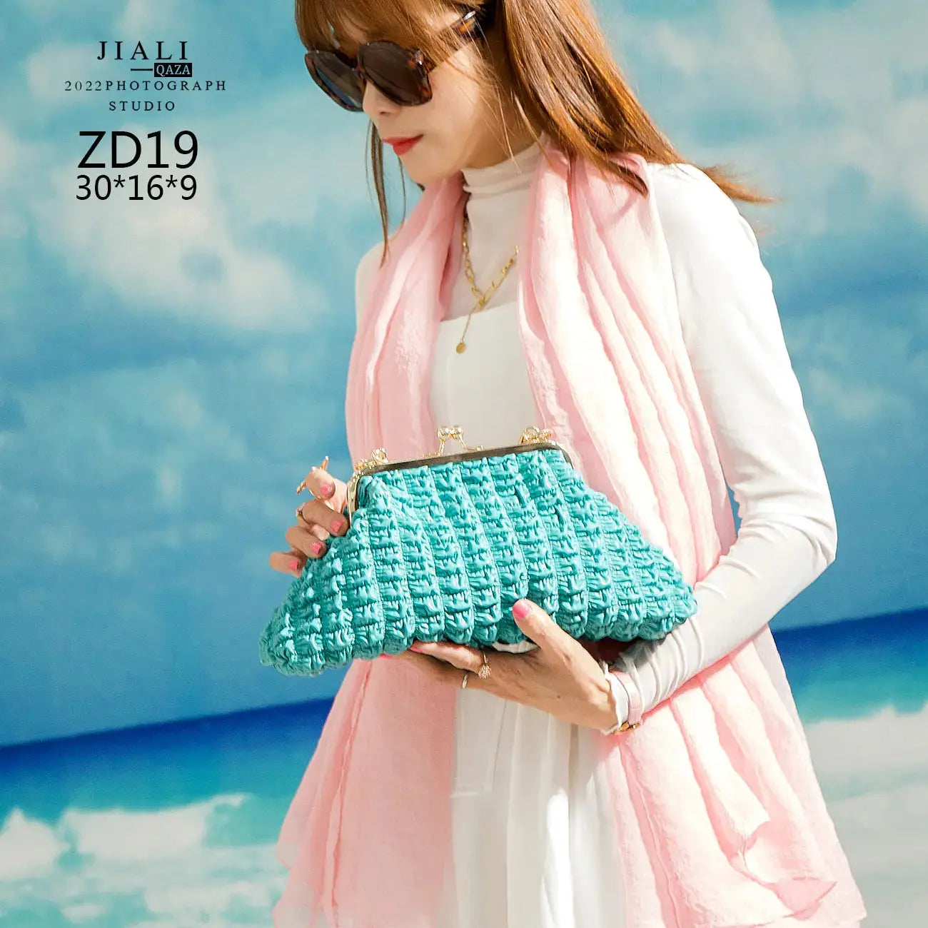 Ladies Pleated Handbags GLR SHOPPING