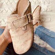 Women's Flat Heel Round Toe Loafers GLR SHOPPING
