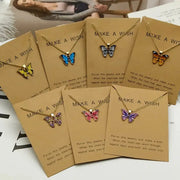 Butterfly Pendant Necklace GLR SHOPPING