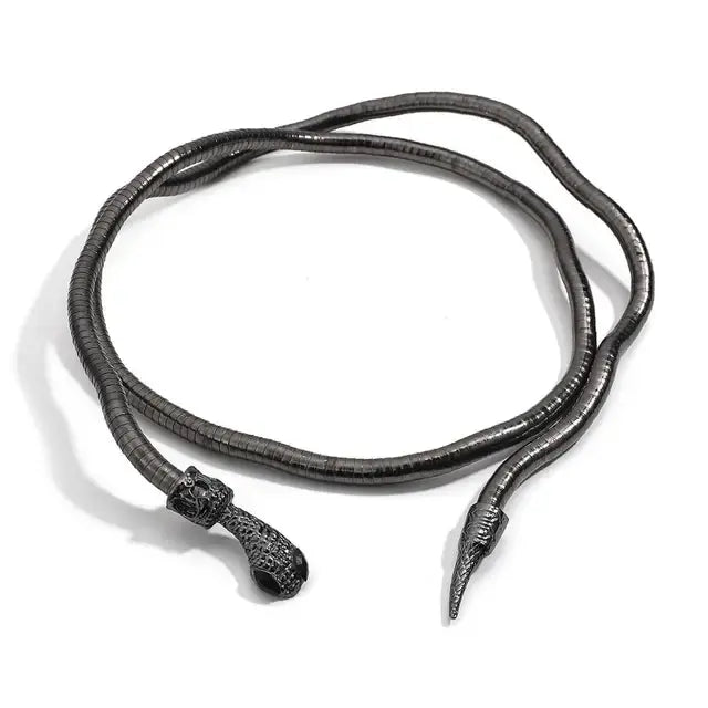 Punk Hip Hop Multi-Function Snake Necklace