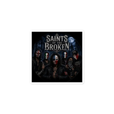 Saints of the Broken Dark Gothic Band Sticker